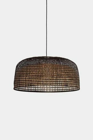 Ay Illuminate Hanglamp Doppio Grid Dark Bamboe ø80cm 2 Ay Illuminate Hanglamp Doppio Grid Dark Bamboe ø80cm - Afbeelding 2