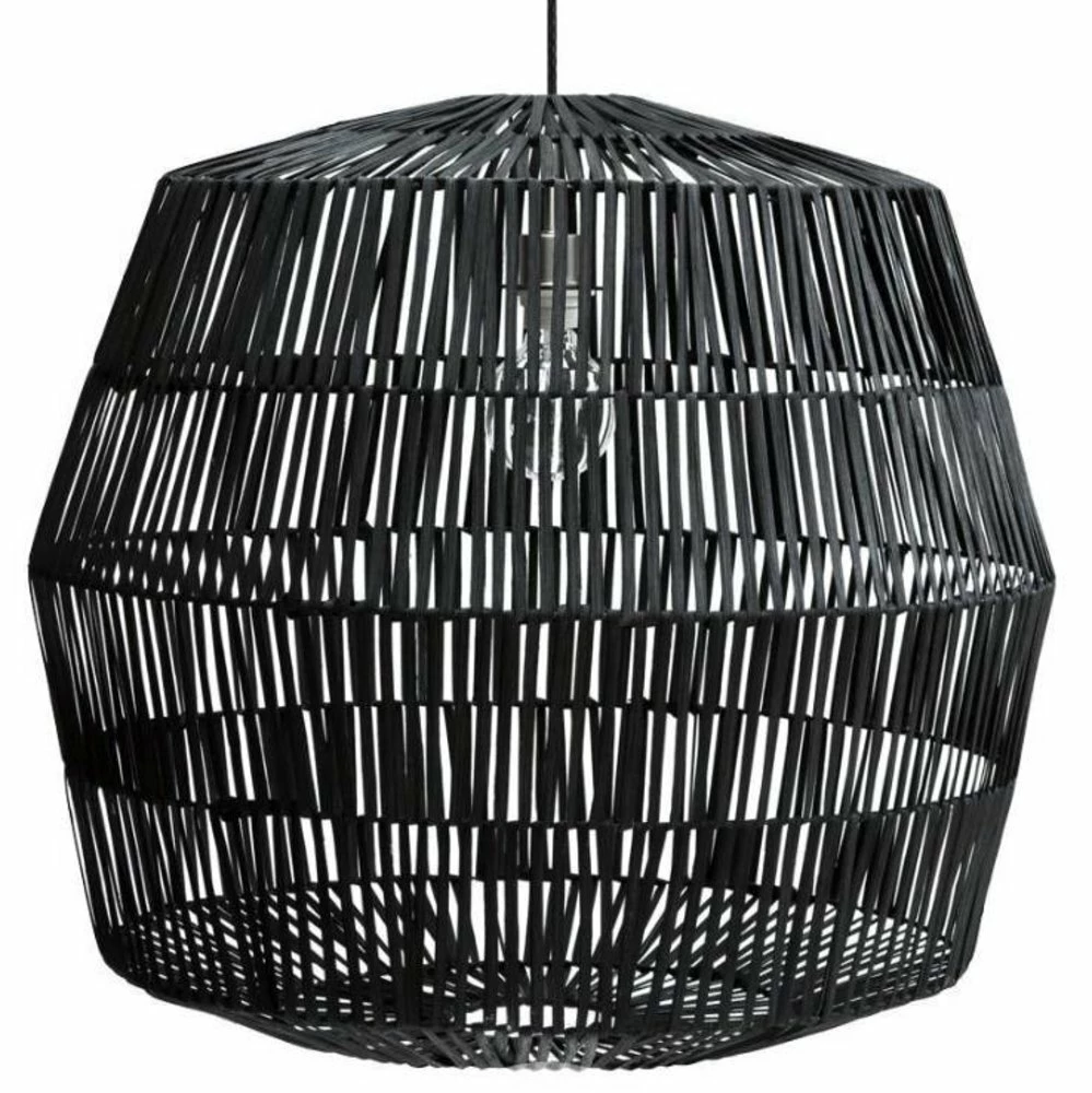 Ay Illuminate Hanglamp Nama 4 Zwart Rotan ø72cm 1 Ay Illuminate Hanglamp Nama 4 Zwart Rotan ø72cm