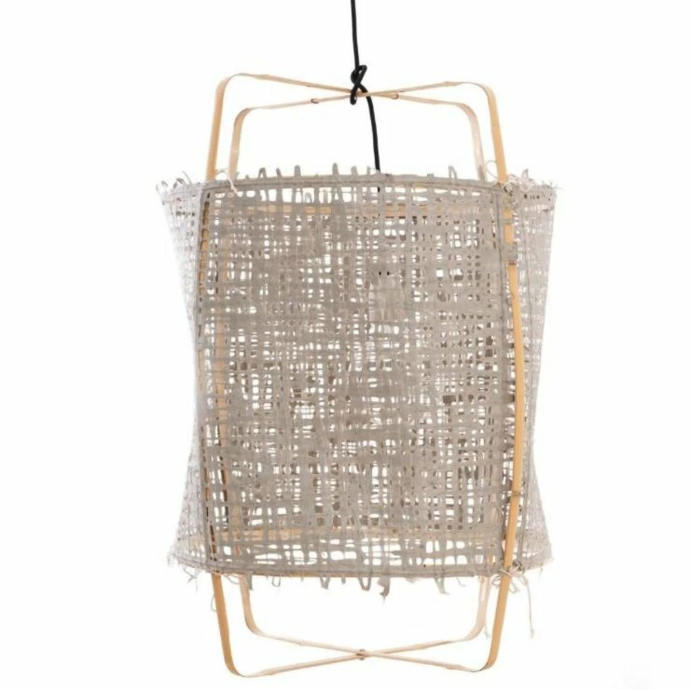 Ay Illuminate Hanglamp Z22 Blond Bamboe Grijs Karton ø48,5x72,5cm 1 Ay Illuminate Hanglamp Z22 Blond Bamboe Grijs Karton ø48,5x72,5cm
