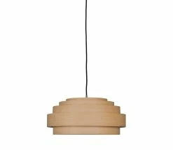 Ay Illuminate Thin Wood Hanglamp - Medium