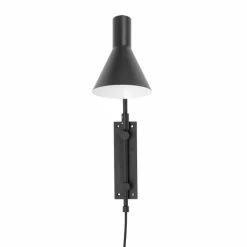 Bloomingville Edil Wandlamp - Zwart -verlichting Soldes Boutique bloomingville edil wandlamp zwart 2