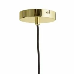 Bloomingville Hanglamp Gold Look -verlichting Soldes Boutique bloomingville hanglamp gold look 2