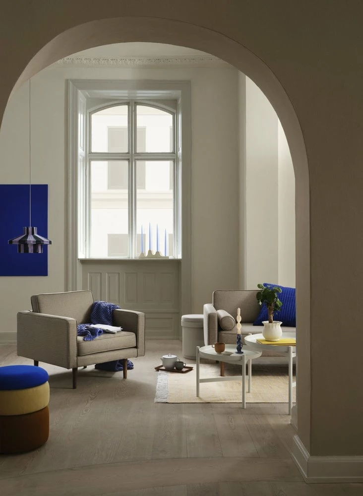 Broste Copenhagen Diana Lampenkap Paars Ø45cm - 70195002 2 Broste Copenhagen Diana Lampenkap Paars Ø45cm - 70195002 - Afbeelding 2