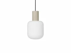 Broste Copenhagen Lolly Hanglamp Zand - Ø20XH34cm