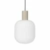Broste Copenhagen Lolly Hanglamp Zand - Ø27XH42cm