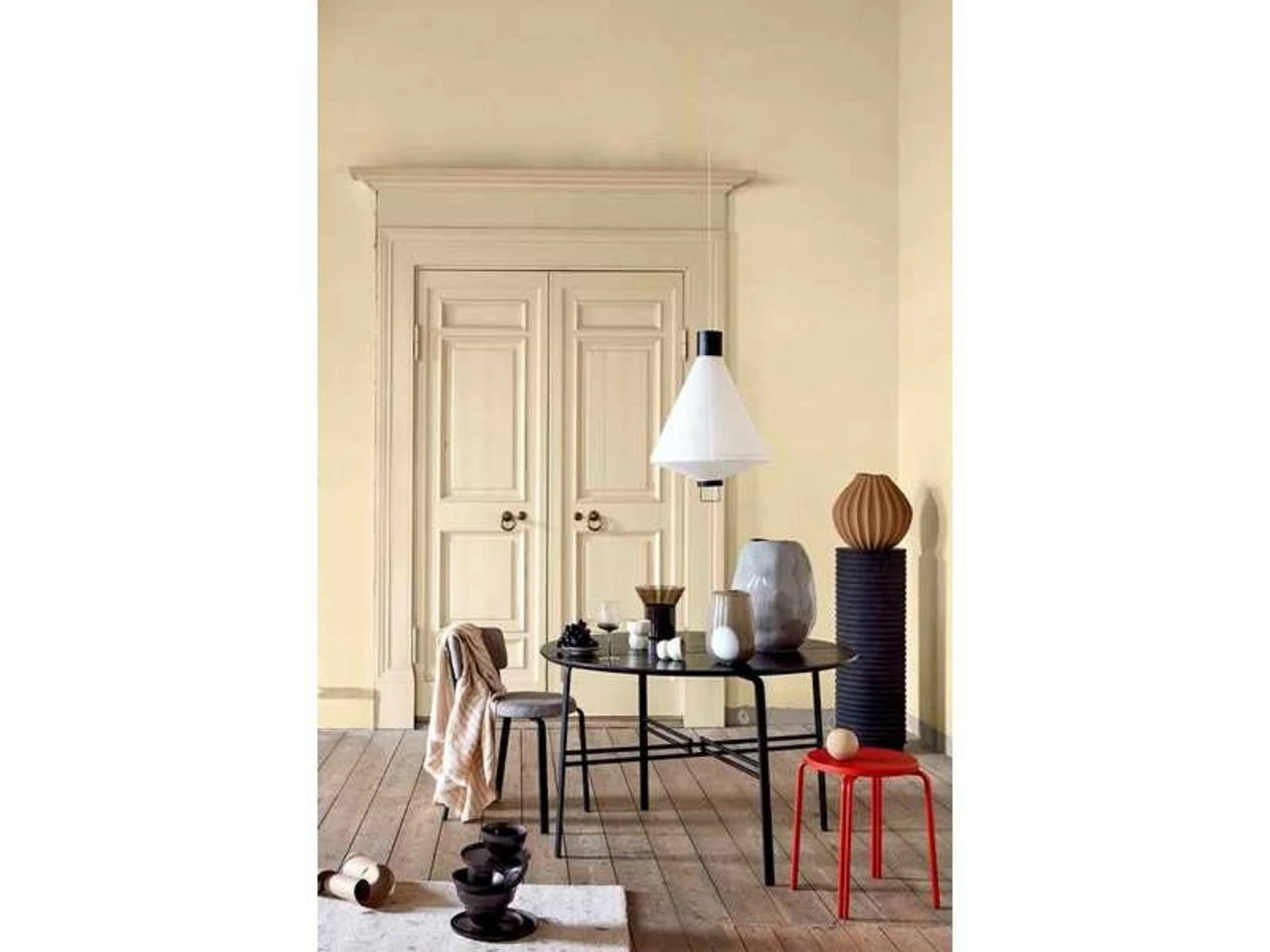 Broste Copenhagen Rita Hanglamp- Ø47XH68cm 2 Broste Copenhagen Rita Hanglamp- Ø47XH68cm - Afbeelding 2