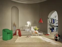 Broste Copenhagen Skirt Hanglamp Rood Ø30cm - 60080007 5 Broste Copenhagen Skirt Hanglamp Rood Ø30cm - 60080007 -verlichting Soldes Boutique broste copenhagen skirt hanglamp rood 30cm 6008000 2