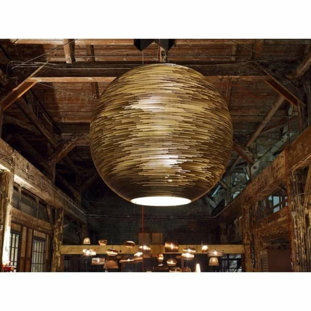 Graypants Arcturus Hanglamp Bruin Karton Ø163x163cm 2 Graypants Arcturus Hanglamp Bruin Karton Ø163x163cm - Afbeelding 2
