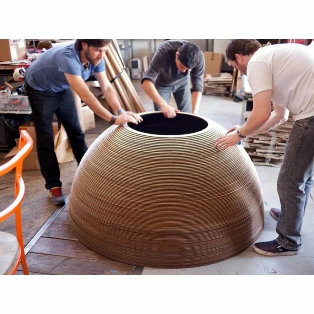 Graypants Arcturus Hanglamp Bruin Karton Ø163x163cm 5 Graypants Arcturus Hanglamp Bruin Karton Ø163x163cm - Afbeelding 5