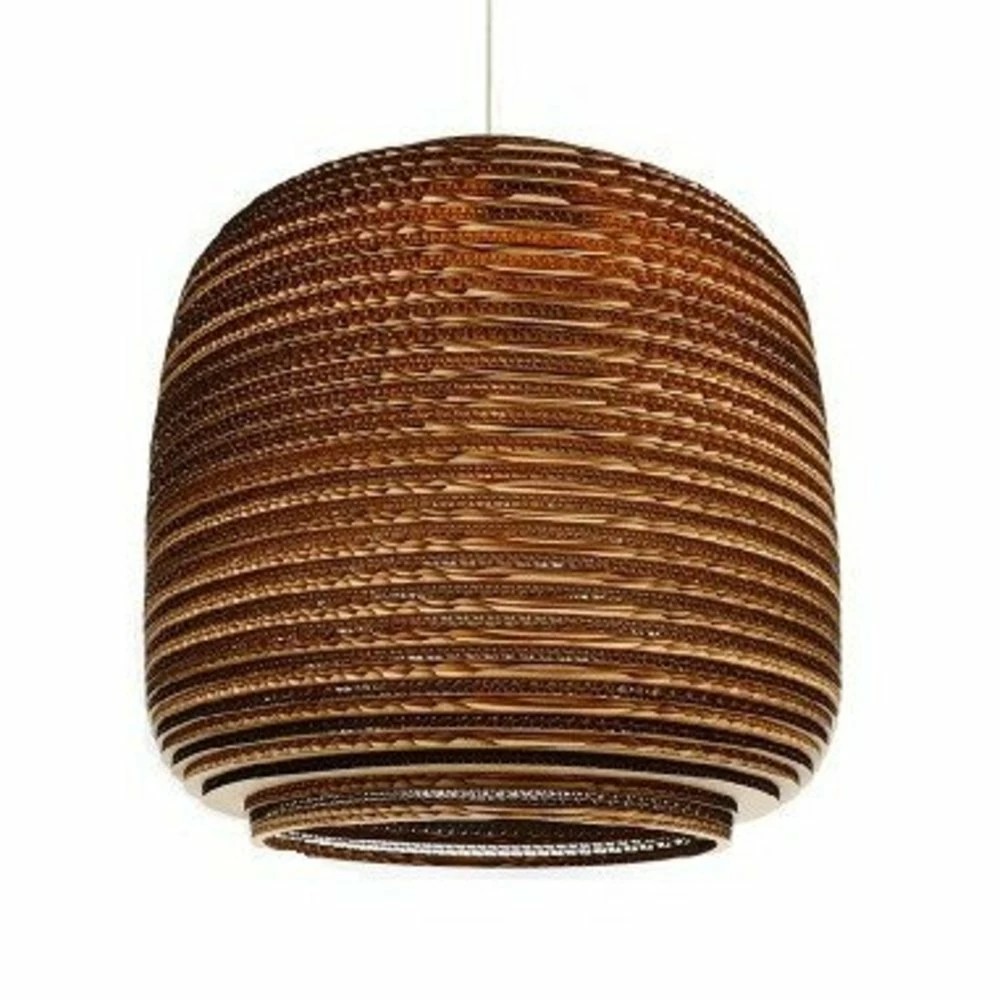 Graypants Ausi14 Hanglamp Bruin Karton Ø39x36cm 1 Graypants Ausi14 Hanglamp Bruin Karton Ø39x36cm