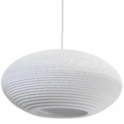 Graypants Disc16 Hanglamp Wit Karton Ø43x19cm