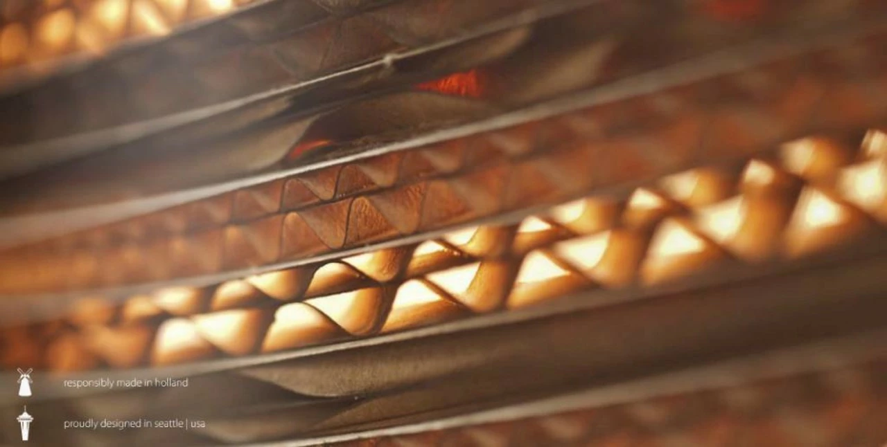 Graypants Drop18 Hanglamp Bruin Karton Ø25x45cm 3 Graypants Drop18 Hanglamp Bruin Karton Ø25x45cm - Afbeelding 3