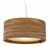 Graypants Drum18 Hanglamp Bruin Karton Ø45x21cm