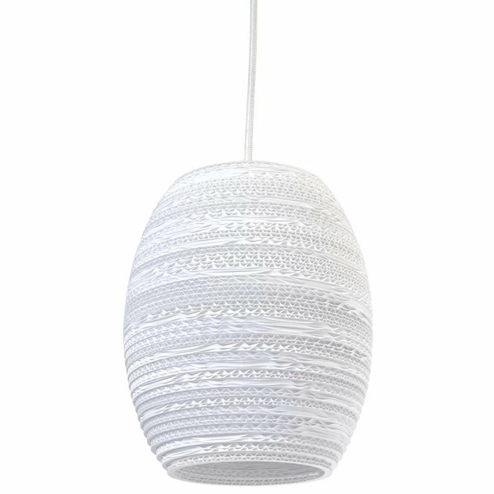 Graypants Oliv Hanglamp Wit Karton Ø19x22cm 1 Graypants Oliv Hanglamp Wit Karton Ø19x22cm