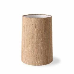 HKliving Cone Lampenkap Zijde - Bruin ø32cm