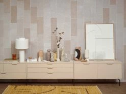 HKliving Gesso Tafellamp - Mat Wit -verlichting Soldes Boutique hkliving gesso tafellamp mat wit 5