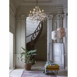 HKliving Lantaarn Lamp XL Créme 45x45x92cm -verlichting Soldes Boutique hkliving lantaarn lamp xl creme 45x45x92cm 2