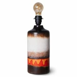 HKliving Retro Aardewerk Lampenvoet - VOL5105