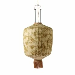 HKliving Traditionele Lantaarn Lamp Met Vintage Print