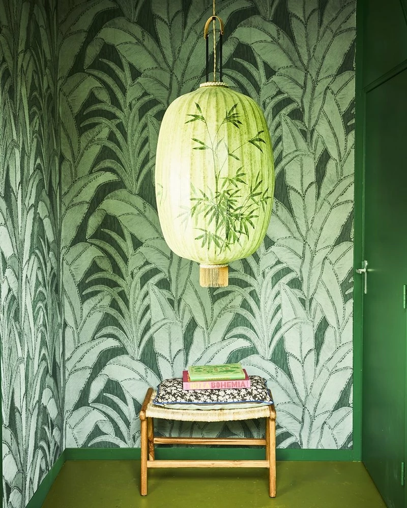 HKliving Traditionele Lantaarn Lamp Painting XL 5 HKliving Traditionele Lantaarn Lamp Painting XL - Afbeelding 5