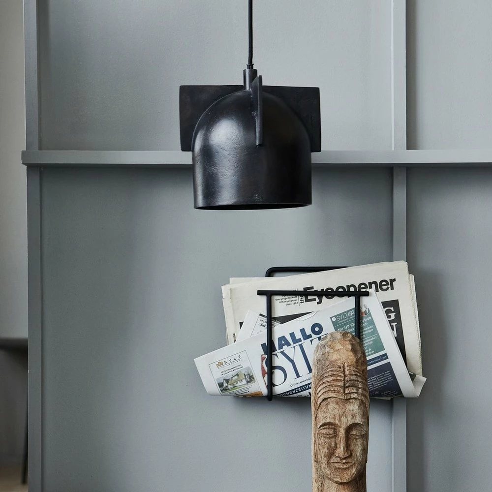 House Doctor Akola Hanglamp LED - Bruin Messing Ø18cm 5 House Doctor Akola Hanglamp LED - Bruin Messing Ø18cm - Afbeelding 5