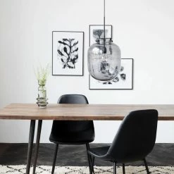 House Doctor Ball Hanglamp Grijs Glas -verlichting Soldes Boutique house doctor ball hanglamp grijs glas 2