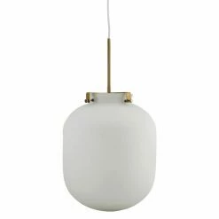 House Doctor Ball Hanglamp Wit Glas