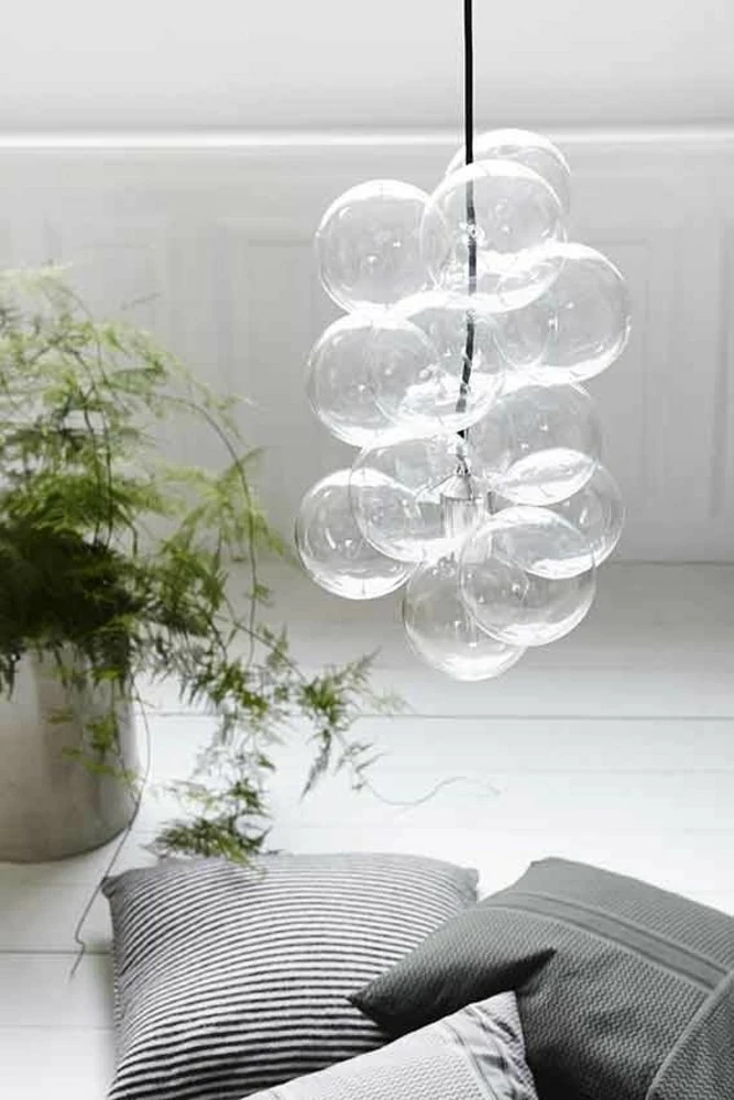 House Doctor Lamp DIY Glazen Bollen 2 House Doctor Lamp DIY Glazen Bollen - Afbeelding 2