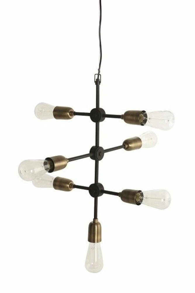 House Doctor Molecular Hanglamp Grijs Metaal 1 House Doctor Molecular Hanglamp Grijs Metaal