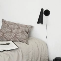 House Doctor Precise Wandlamp - Mat Zwart -verlichting Soldes Boutique house doctor precise wandlamp mat zwart 2