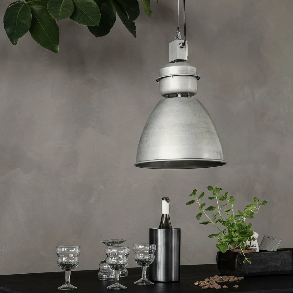 House Doctor Volumen Hanglamp Gunmetal Ø35cm 3 House Doctor Volumen Hanglamp Gunmetal Ø35cm - Afbeelding 3