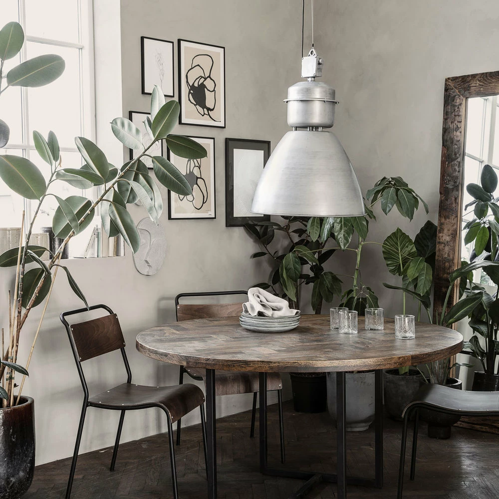 House Doctor Volumen Hanglamp Gunmetal Ø54cm 2 House Doctor Volumen Hanglamp Gunmetal Ø54cm - Afbeelding 2