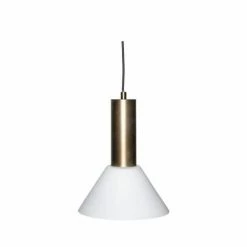 Hubsch Contrast Hanglamp Geborsteld Messing - 961611