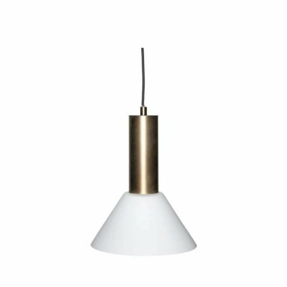 Hubsch Contrast Hanglamp Geborsteld Messing - 961611 1 Hubsch Contrast Hanglamp Geborsteld Messing - 961611