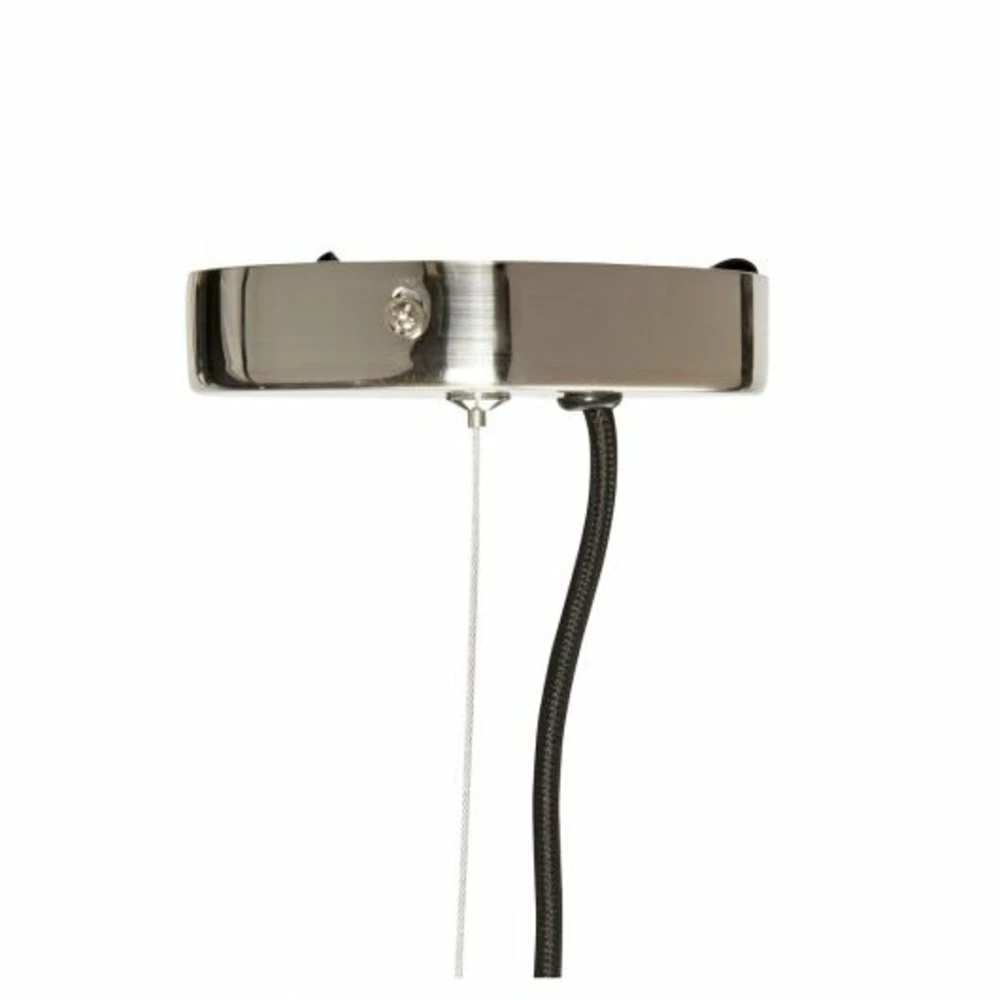 Hubsch Hanglamp Glas/metaal - Clear/nickel 6 Hubsch Hanglamp Glas/metaal - Clear/nickel - Afbeelding 6