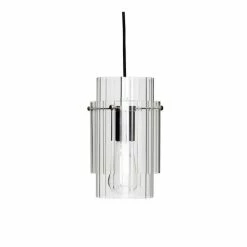 Hubsch Hanglamp Glas/metaal - Nikkel