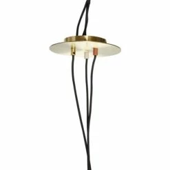 Hubsch Hanglamp Metaal - Bruin/beige/messing -verlichting Soldes Boutique hubsch hanglamp metaal bruin beige messing 2