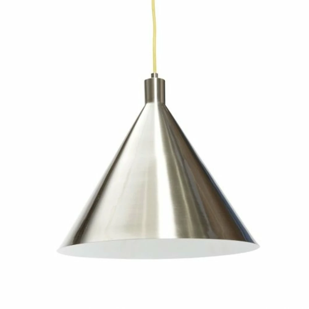 Hubsch Hanglamp Metaal - Nickel/geel 2 Hubsch Hanglamp Metaal - Nickel/geel - Afbeelding 2