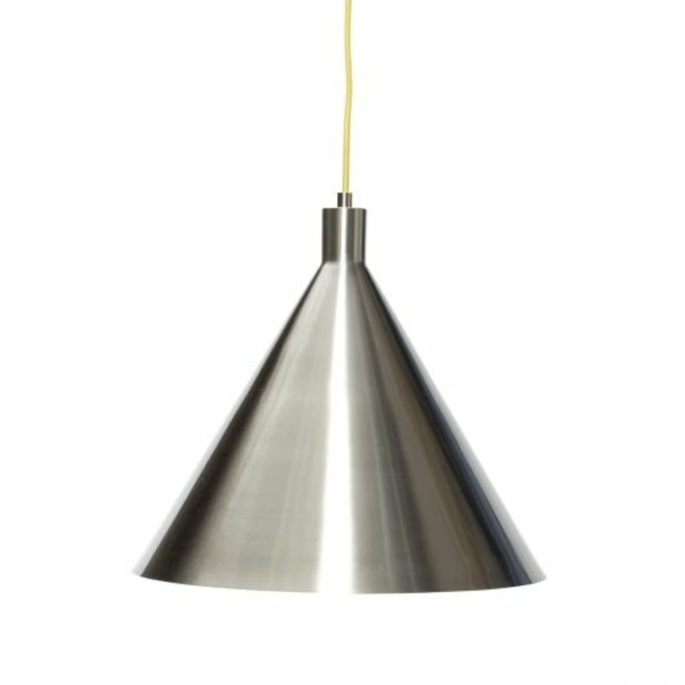 Hubsch Hanglamp Metaal - Nickel/geel 1 Hubsch Hanglamp Metaal - Nickel/geel