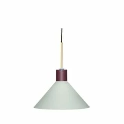 Hubsch Hanglamp Metaal - Zand/blauw/mint/burgundy