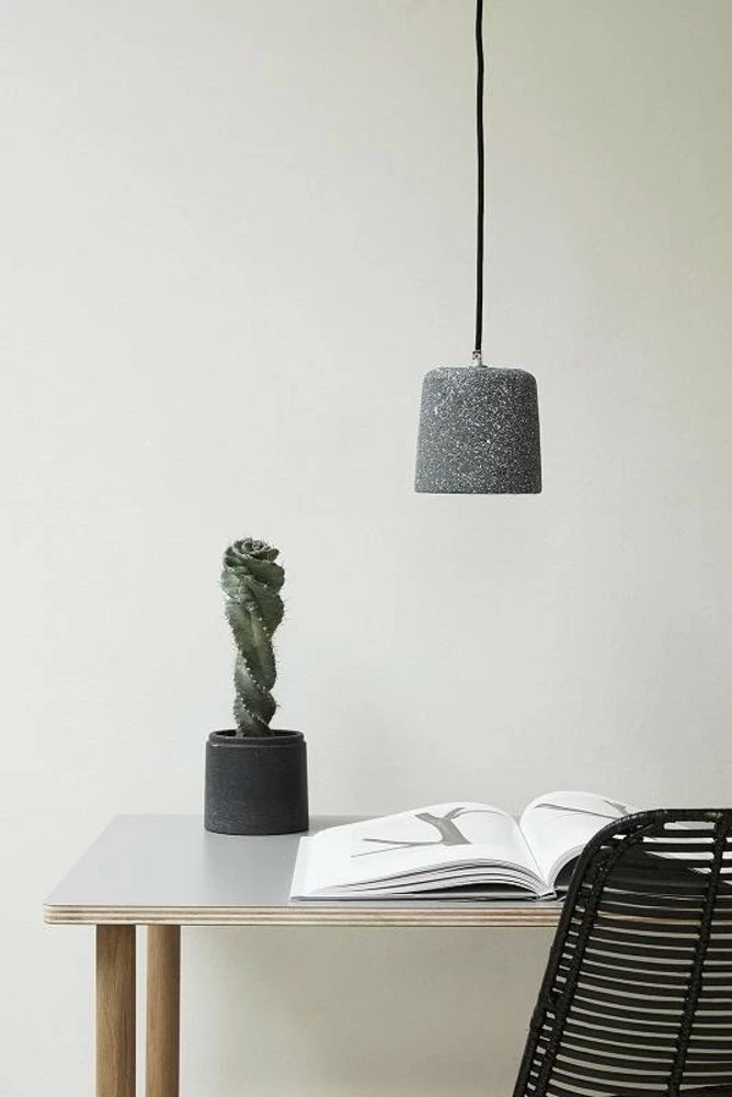 Hubsch Hanglamp Terrazzo Beton Grijs 2 Hubsch Hanglamp Terrazzo Beton Grijs - Afbeelding 2