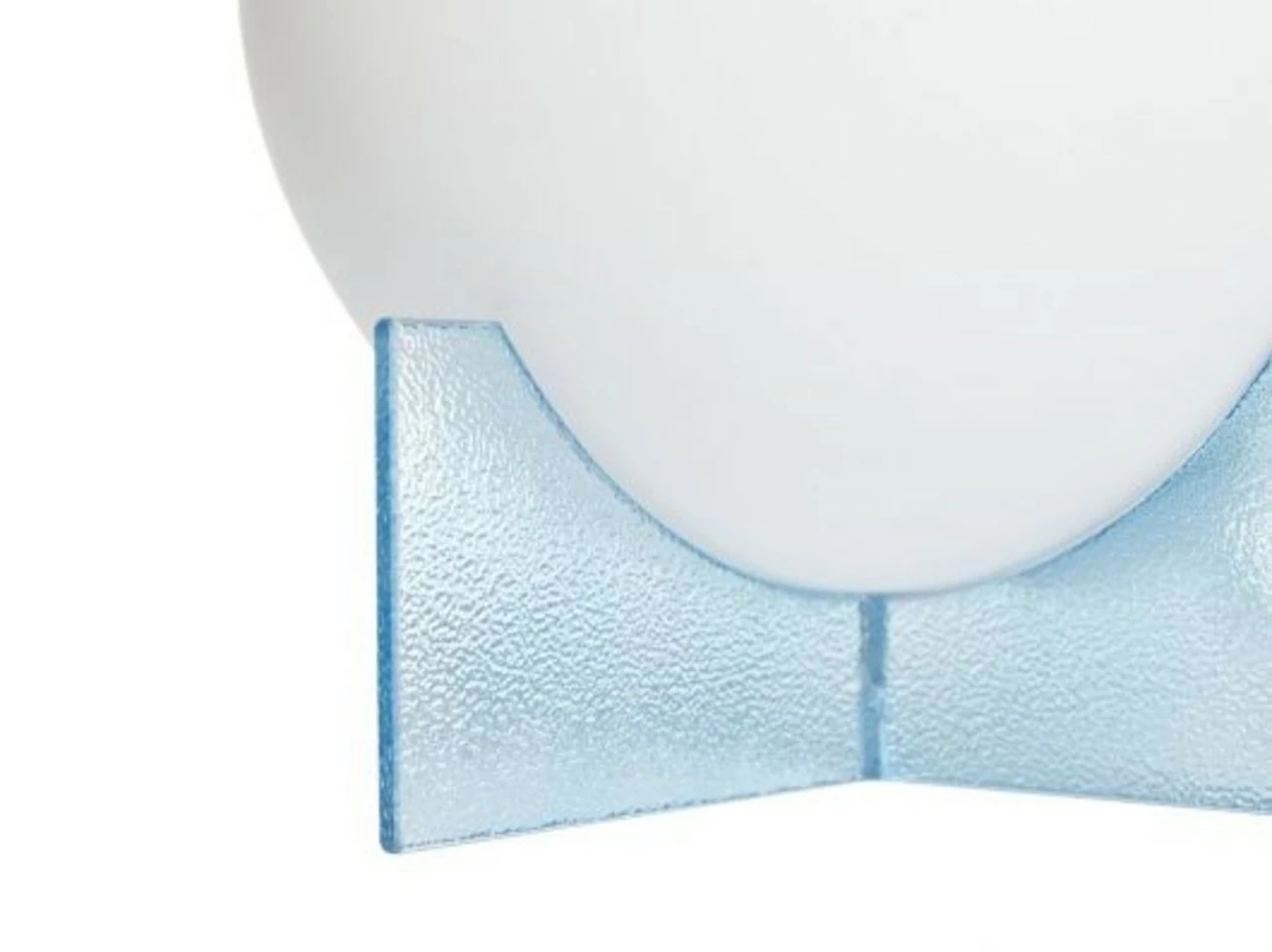 Hubsch Tafellamp Glas - Opal/blauw 3 Hubsch Tafellamp Glas - Opal/blauw - Afbeelding 3