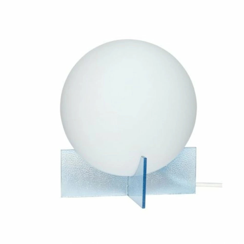 Hubsch Tafellamp Glas - Opal/blauw 1 Hubsch Tafellamp Glas - Opal/blauw