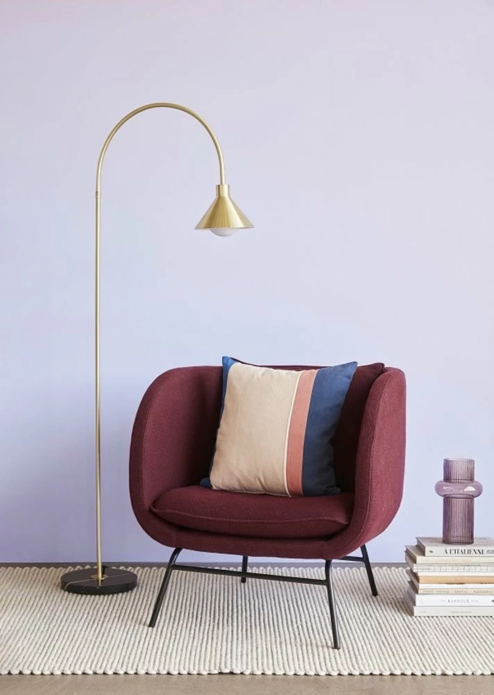 Hubsch Vloerlamp Metaal/marmer - Messing 2 Hubsch Vloerlamp Metaal/marmer - Messing - Afbeelding 2