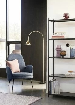 Hubsch Vloerlamp Metaal/marmer - Messing 5 Hubsch Vloerlamp Metaal/marmer - Messing -verlichting Soldes Boutique hubsch vloerlamp metaal marmer messing 2