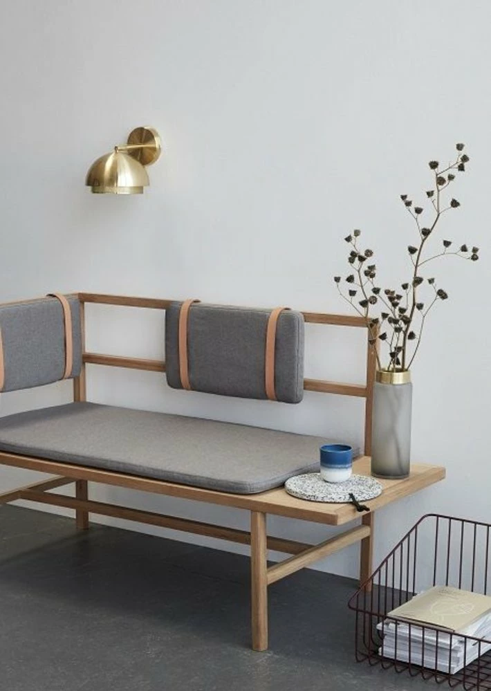 Hubsch Wandlamp Messing 2 Hubsch Wandlamp Messing - Afbeelding 2