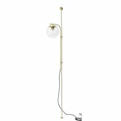 Hubsch Wandlamp Metaal/glas - Messing