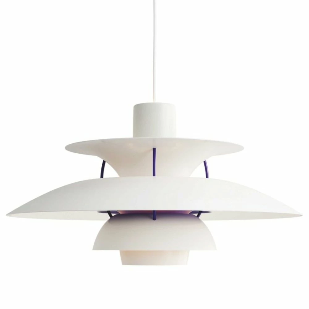 Louis Poulsen PH 5 Hanglamp Classic White - 5741099870 1 Louis Poulsen PH 5 Hanglamp Classic White - 5741099870
