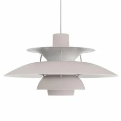 Louis Poulsen PH 5 Hanglamp Monochrome Oyster Grey - 5741113057