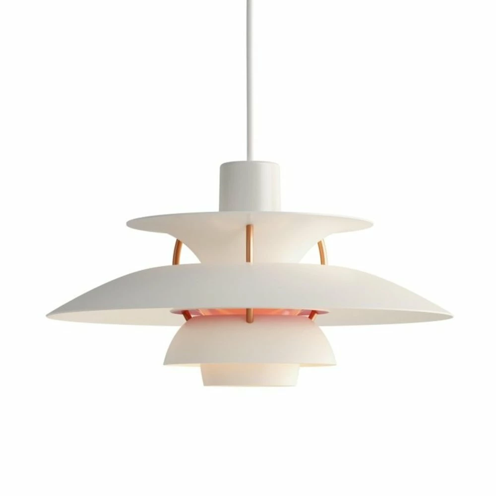 Louis Poulsen PH 5 Mini Hanglamp Modern White - 5741095159 1 Louis Poulsen PH 5 Mini Hanglamp Modern White - 5741095159